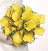 yellow calla lily bouquet